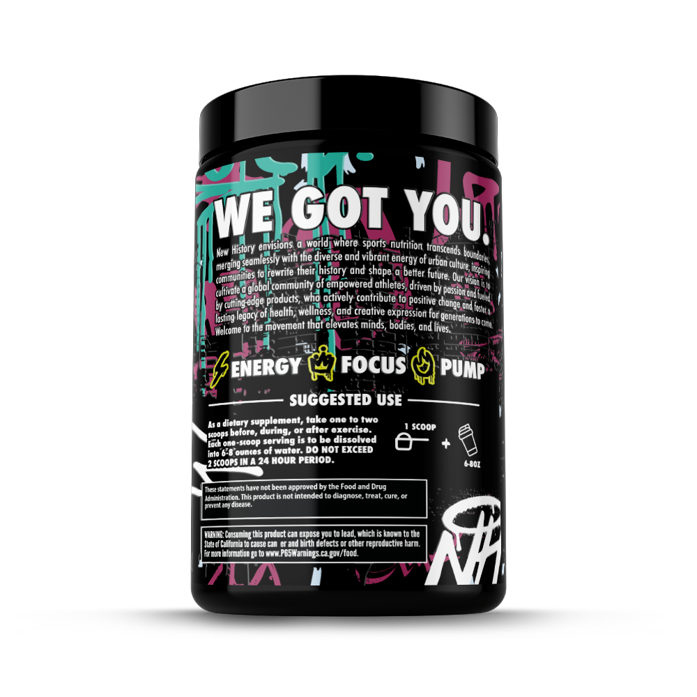 New History Pre-Workout